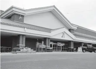  ?? Matthew Jonas, Longmont Times-Call file ?? The former Sam’s Club building in Louisville has been vacant for nearly a decade.