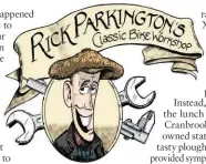  ?? ILLUSTRATI­ON: IAIN@1000WORDS.FI ?? WHO IS RICK?
Rick Parkington has been riding and fixing classic bikes for decades. He lives and fettles in a fully tooled up shed in his back garden.