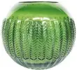  ??  ?? use to display flowers, or to keep coffee pods or washing tablets inside. Green glass globe vase, £19.50, Gisela Graham