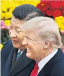  ?? Foto: AP/Wong ?? Noch im November posierten Xi und Trump gemeinsam in Peking.