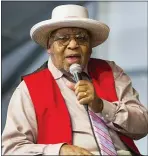  ?? SOPHIA GERMER — THE ASSOCIATED PRESS FILE ?? This April 28, 2019, file photo, shows Ellis Marsalis during the New Orleans Jazz & Heritage Festival in New Orleans. New Orleans Mayor LaToya Cantrell announced Wednesday that Marsalis has died. He was 85.