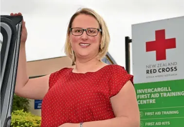  ?? JOHN HAWKINS/STUFF ?? Red Cross refugee volunteer Joanne Ussher will be looking after two Colombian families through the festive season.