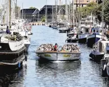  ??  ?? You can hire electric bikes by the hour to explore, main; a canal tour is included in the price of a Copenhagen Card