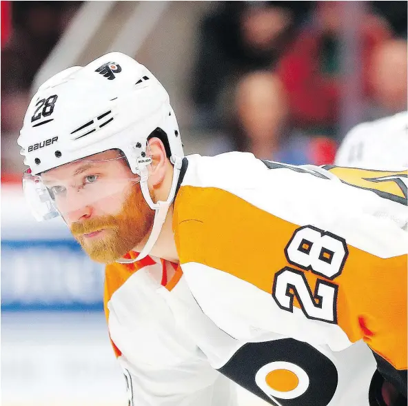  ?? — AP FILES ?? Once dubbed the best player in the world, Flyers star Claude Giroux hasn’t scored a playoff goal since April 29, 2014.
