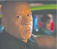  ?? ?? Vin Diesel en Rápidos y furiosos X