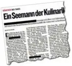  ??  ?? Schon 2011 war der Mann „Kärntner des Tages“in der Kleinen Zeitung