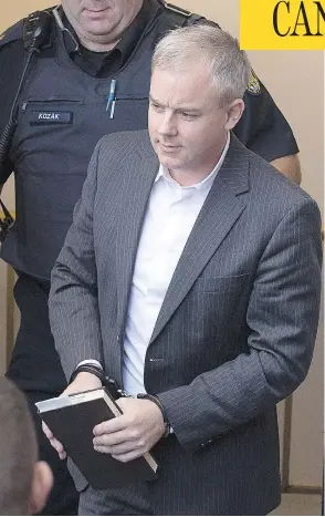  ?? ANDREW VAUGHAN / THE CANADIAN PRESS ?? The New Brunswick Court of Appeal has ordered a new trial in the second-degree murder conviction of Dennis Oland in the 2011 bludgeonin­g death of his father.