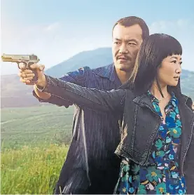  ?? MONT BLANC ?? Bin y Qiao. Tao Zhao, musa (y mujer) del realizador chino.