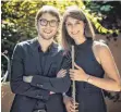  ?? FOTO: LIEBENAU ?? Myriam Ghani und Viktor Soos sind am Sonntag, 24. Juni, im Schloss Liebenau zu hören.