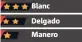  ??  ?? Blanc Delgado Manero