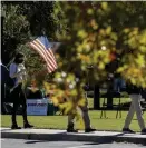  ?? aP fiLE ?? PEACEFUL CROWD: Voters stand in long lines waiting to cast their vote on Election Day, Nov. 3, 2020, in Auburn, Ala.