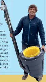  ??  ?? Seabin er laget for å samle søppel i havner, og kan samle 1,5 kg flytende avfall per dag.