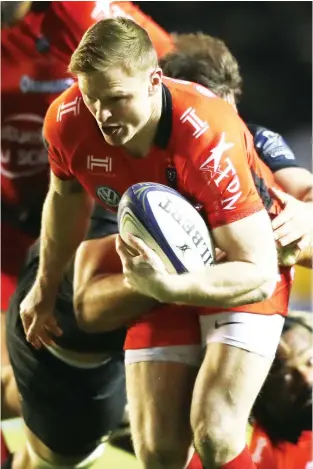  ?? PICTURE: Getty Images ?? Box office signing: Chris Ashton in action for Toulon