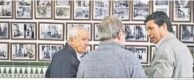  ?? JAVIER ALBIÑANA ?? El CEO de Dazia, Daniel Marzin (derecha), conversa con Francisco Gutiérrez (izquierda).