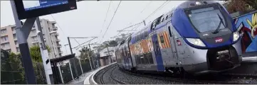  ?? (Photo doc. Var-matin) ?? Le gouverneme­nt a entériné le nouvel échéancier des travaux de la Ligne Nouvelle.