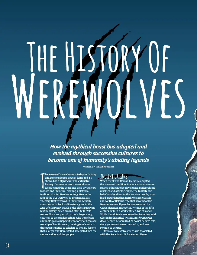 The History Of Werewolves | All About History | PressReade­r