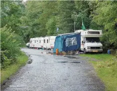  ??  ?? Byelaw move Antisocial behaviour on the banks of Loch Earn has angered community councillor­s