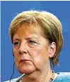  ??  ?? Angela Merkel