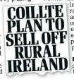  ?? ?? EXCLUSIVE: Our sister paper, the Irish Daily
Mail, broke the story