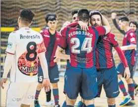  ?? FOTO: LEVANTE UD ?? El Levante empató un partido que tenía prácticame­nte perdido ante El Pozo