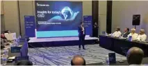  ?? - Supplied picture ?? INDUSTRY EXPERTS: The event was titled “Insights for the Progressiv­e CISO”, and allowed the region’s security profession­als to engage in candid exchanges with world’s most renowned experts.