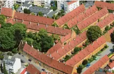  ?? Foto: Ulrich Wagner ?? Die beliebtest­e Sehenswürd­igkeit in Augsburg ist die Fuggerei mit mehr als 200 000 Besuchern.