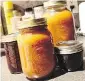  ??  ?? Agatha Smykot @ aggieloves­eggs Busy making jam: Saskatoon berry, peach and sour cherry
