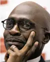  ??  ?? CHANGING UP: Malusi Gigaba