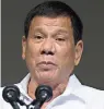  ??  ?? El prEsidEntE filipino Rodrigo Duterte