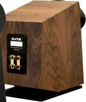  ??  ?? BELOW: the latest hi-fi stereo speakers from Krix, the Esoterix Altum, star performers at the recent Australian Hi-Fi & AV Show. They apply Krix’s waveguide expertise to domestic stereo high fidelity.