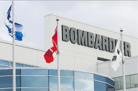  ?? RYAN REMIORZ/ THE CANADIAN PRESS FILES ?? Bombardier’s unexpected shift on its cash flow guidance touched a nerve with investors, who analysts say have a longstandi­ng concern about its colossal debt. Shares of the Montreal-based aerospace firm plunged 24.5 per cent in Toronto on Thursday.