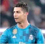  ?? AP ?? Cristiano fue ovacionado ayer por la afición de la Juventus.