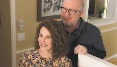  ?? Robb Rosenfeld / A24 ?? Debra Winger and Tracy Letts are a married couple who have affairs in “The Lovers.”