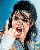  ??  ?? Late King of Pop Michael Jackson