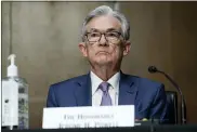  ?? ASSOCIATED PRESS FILE PHOTO ?? Chairman of the Federal Reserve Jerome Powell appears before the Senate Banking Committee on Capitol Hill in Washington.