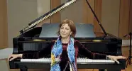  ??  ?? Dal vivo
Rita Marcotulli, romana, classe 1959, pianista di fama, compositri­ce e jazzista, domani al Teatro Villa Pamphilj