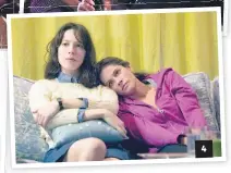  ??  ?? II JUNTAS. En “Please Give” hizo el papel de hermana de Amanda Peet.