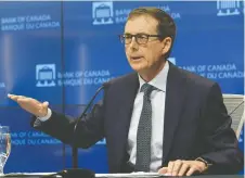  ?? THE CANADIAN PRESS ?? Since inflation isn't so hot, BOC governor Tiff Macklem's aggressive COVID response is justified, says Kevin Carmichael.