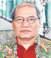  ??  ?? Datuk William Nyallau Badak