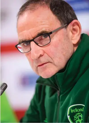  ??  ?? Point to prove: ‘I will back myself in whatever job I take next,’ insists former Ireland manager Martin O’Neill