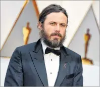  ?? AP PHOTO ?? In this February 2017 file photo, Casey Affleck arrives at the Oscars in Los Angeles. Affleck, who won the best actor award for his role in “Manchester By the Sea,” will not be presenting at the 90th Academy Awards.