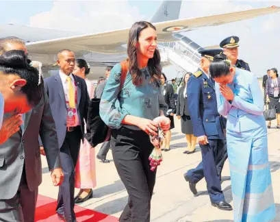  ?? Photo / Asean ?? Jacinda Ardern was to speak at the East Asia Summit in Bangkok after she met the Chinese Premier.