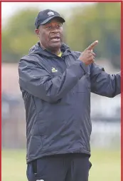  ?? ?? This week we hear from Raymond Mdaka – South African national U20 coach