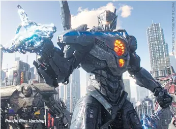  ??  ?? Pacific Rim: Uprising.