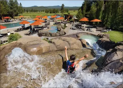  ?? SUNRIVER RESORT ?? Central Oregon's Sunriver Resort has reopened after a $40million renovation that updated guest rooms, added a putting green and refreshed and expanded the aquatic center to include an indoor pool, two-story waterslide and lazy river-type experience.