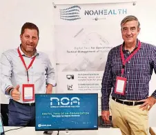  ?? ?? Daniel Prieto y Tomás Perez, socios fundadores de Norlean.