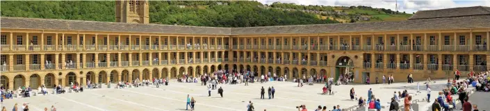  ?? Picture: ALAMY ?? Continenta­l feel: The Piece Hall