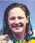  ??  ?? DOMINATOR: Cate Campbell