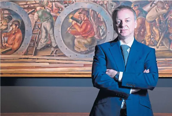  ?? Picture: Ben Stevens. ?? V&A director Philip Long will take up his new role as National Trust for Scotland chief executive in the summer.