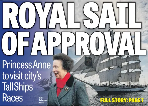  ??  ?? HRH Princess Anne.